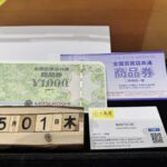 全国共通商品券千円買取大黒屋　仙台Parco